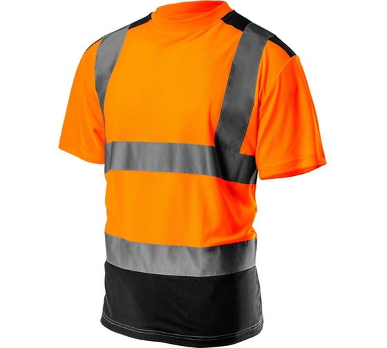 Сигнальная футболка NEO Tools оранжевая, размер L 81-731-S 1