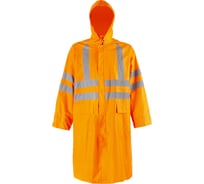 Влагозащитный плащ 2Hands повышенной видимости арт. РP1HV, цвет оранж, р-р 2XL Плащ PР1HV оранж - 2XL