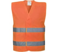 Аварийный сигнальный жилет DolleX, оранжевый со световозвращающими элементами, размер XXL ZS-602XLO