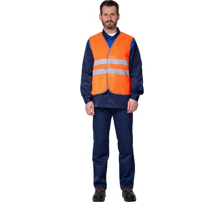 Жилет сигнальный Прабо Спектр Лайт 1 оранжевый, р. 60-62 19479