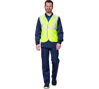 Жилет сигнальный Прабо Спектр Лайт 2П лимонный, р. 60-62 19444