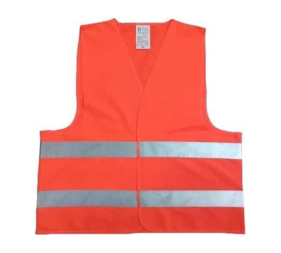 Жилет сигнальный СПЕЦ тип D - 2 СОП, оранжевый 120 гр., 1/100 (XXL) (без марок) ЖИЛ4106-БМ 1
