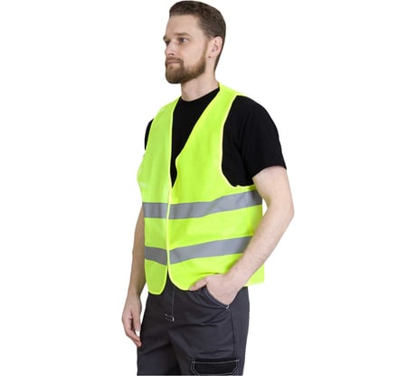 Сигнальный жилет FORT СОП-2 желтый 00-10009029