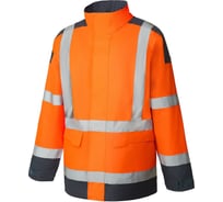 Куртка утеплённая повышенной видимости Delta PlusEASYVIEW цвет флуоресцентный оранжевый/тёмно синий, размер XXL EASYVOMXX