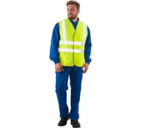 Жилет ГК Спецобъединение ПРОЖЕКТОР, лимон (88-92, 158-188), Жил 517/88/158