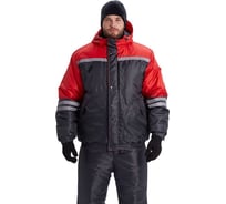 Костюм летний сигнальный URSUS "Скандин" куртка/полукомбинезон, цвет оранжевый/темно-синий ДОР503-461/64-66, 182-188