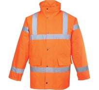 Светоотражающая куртка для дорожных работ PORTWEST RT30, размер M RT30ORRM