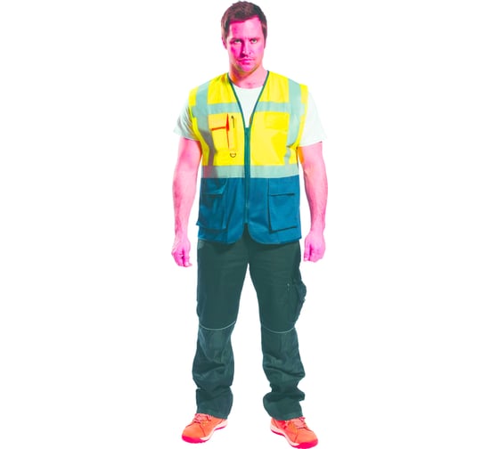 Жилет PORTWEST Warsaw Executive C476, р. 4XL C476YNR4XL