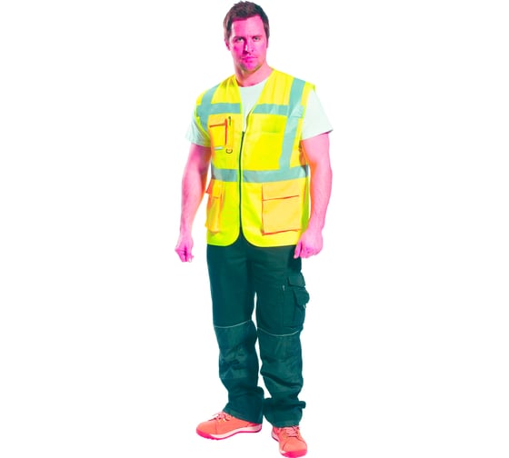 Сетчатый жилет PORTWEST Madrid Executive C496, р. 4XL C496YER4XL