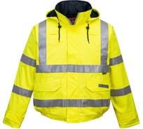 Антистатическая водонепроницаемая светоотражающая огнестойкая куртка PORTWEST, размер XXXL S778YERXXXL