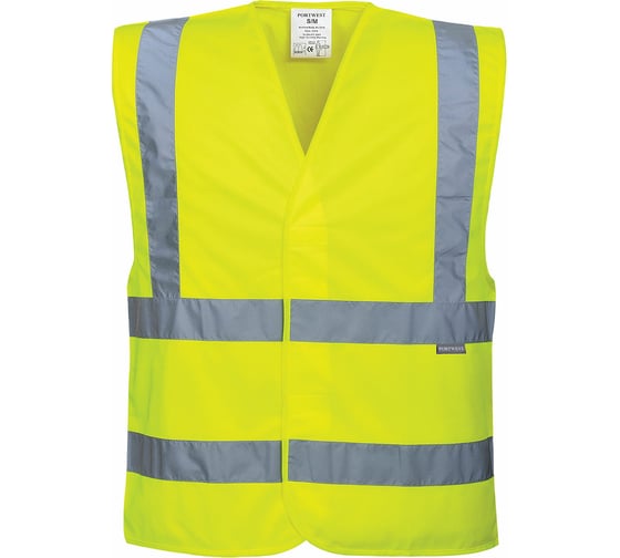 Светоотражающий жилет PORTWEST C470, размер 6X/7X C470YER6X/7X