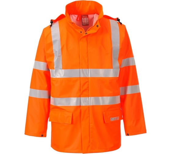 Светоотражающая куртка PORTWEST Sealtex Flame FR41, размер XXL FR41ORRXXL