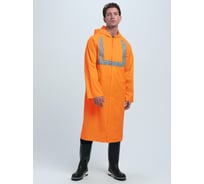 Плащ влагозащитный сигнальный ФАКЕЛ ProfLine Base СОП, оранжевый 87489448.007