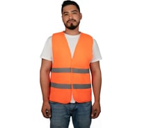 Жилет сигнальный SAMGRUPP оранжевый, 54-56 (XXL), 500 шт SAMC-022200002-500