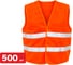 Жилет сигнальный SAMGRUPP оранжевый, 54-56 (XXL), 500 шт SAMC-022200002-500 1
