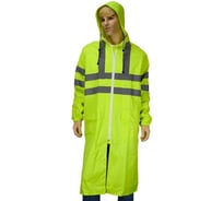 Плащ Костромская Текстильная Компания СКАТ с СОП таффета с пвх покрытием, застежка молния, Лимон, 2XL (112-116), 170-176 4680642103220