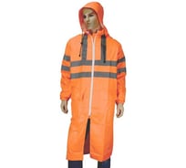 Плащ Костромская Текстильная Компания СКАТ с СОП, таффета с пвх покрытием, застежка молния, Оранж, 3XL (120-124), 170-176 4680642103985