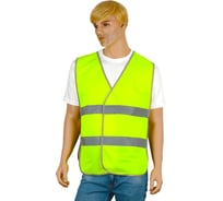 Жилет сигнальный Костромская Текстильная Компания тип 1н трик. полотно 120 350 застежка велькро Лимон, 92-100, 170-176 4660319315057