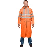 Плащ ООО Комус Тайфун ПВХ, СОП, оранжевый, р. 48-50, рост 182-188 100879 1264531