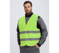 Жилет сигнальный ФАКЕЛ ProfLine Base ткань полиэфир, 100, желтый 87489531 87489531.001