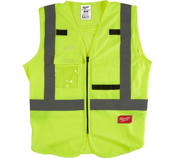 Сигнальный жилет Milwaukee желтый, р. L/XL 4932471890 1
