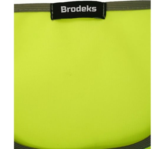 Сигнальный жилет-майка Brodeks желтый, размер XL-3XL MOD5YERXL-3XL