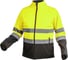 Светоотражающая куртка Softshell HOEGERT TECHNIK EXTER, желтая, размер L HT5K335-L 1