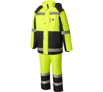 Костюм СОЮЗСПЕЦОДЕЖДА Магистраль утепленный с СВП тк.Оксфорд желтый/т.синий, 44-46/158-164 2000873819738