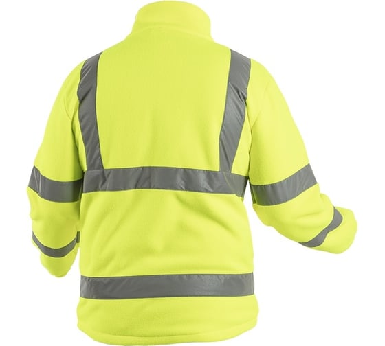 Светоотражающая флисовая куртка HOEGERT TECHNIK ALAND размер 2XL HT5K376-2XL