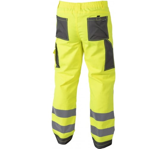 Светоотражающие штаны HOEGERT TECHNIK WERSE желтые, р. 3XL HT5K364-3XL
