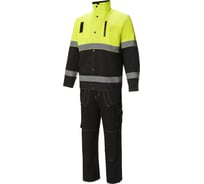 Костюм СОЮЗСПЕЦОДЕЖДА Премиум черный/лимонный, р. 56-58, рост 182-188 2000000065687