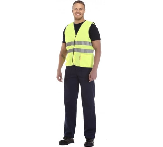 Жилет СОЮЗСПЕЦОДЕЖДА СПЕКТР лимонный, р. 56-58/XXL 0480012001026