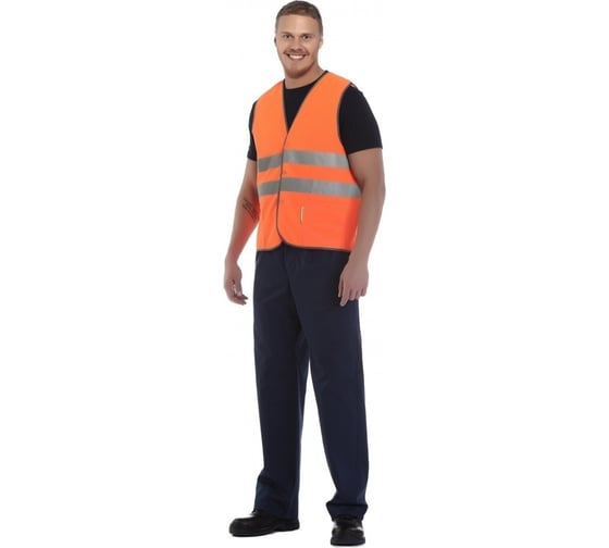 Жилет СОЮЗСПЕЦОДЕЖДА СПЕКТР оранжевый, р. 64-66/4XL 2000000007267