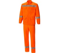 Костюм СОЮЗСПЕЦОДЕЖДА Дорожник Флюр, оранжевый, р. 52-54, рост 170-176 480019001036 0480019001036