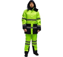 Утепленный сигнальный костюм Ф Меркурий, лимонный/темно-синий, р.112-116, рост 158-164 310-77/320-35-9