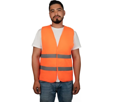 Сигнальный жилет Samgrupp оранжевый, р.56-58 SAMC-022200004