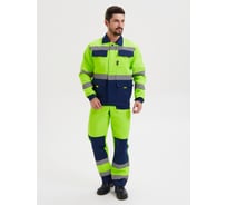 Костюм сигнальный РАССО Зарница куртка+ПК, желтый/синий (ткань смес.210), р.56-58/170-176 77509 (56/170)