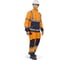 Костюм сигнальный ТЕХНОСЭЙФ МастВижн 3 (куртка/брюки) флуоресцентный оранжевый/т-синий, тк.смесовая, муж., 96-100/170-176 4640271089326 1