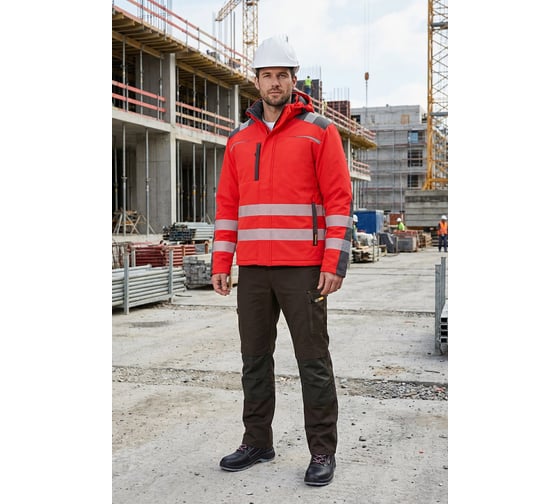 Куртка СОЮЗСПЕЦОДЕЖДА ЮРИНОКС Хай-Вис (YURINOX Hi-Vis) Люминос демисезонная красная, 52-54/182-188 2000000298443