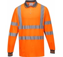 Поло с длинными рукавами PORTWEST Cotton Comfort S271ORRM
