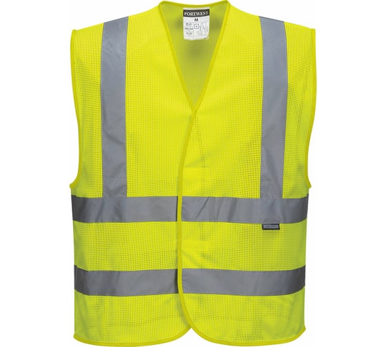 Жилет из сетчатой ​​ткани PORTWEST MeshAir C370YERXX/3X 1