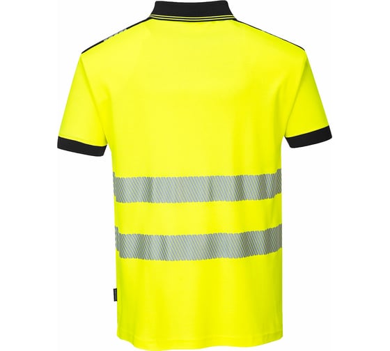 Светоотражающая рубашка-поло PORTWEST PW3 S/S T180YBRL