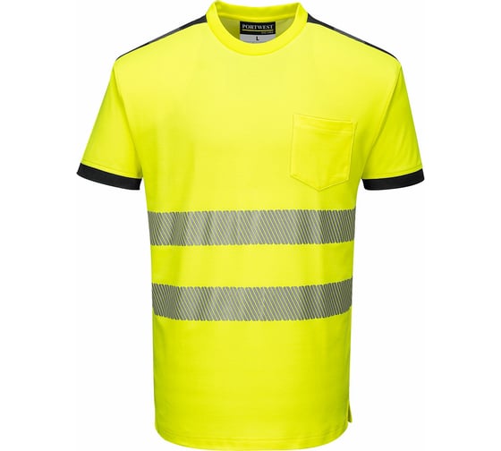 Светоотражающая футболка PORTWEST PW3 S/S T181YBRXXL 1