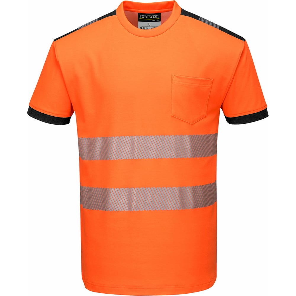 Светоотражающая футболка PORTWEST PW3 S/S T181OBRXXL - выгодная цена ...