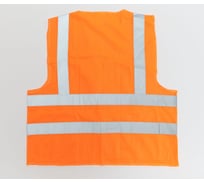 Сигнальный жилет Partex Премиум оранжевый, 4 полосы НФ-00000062