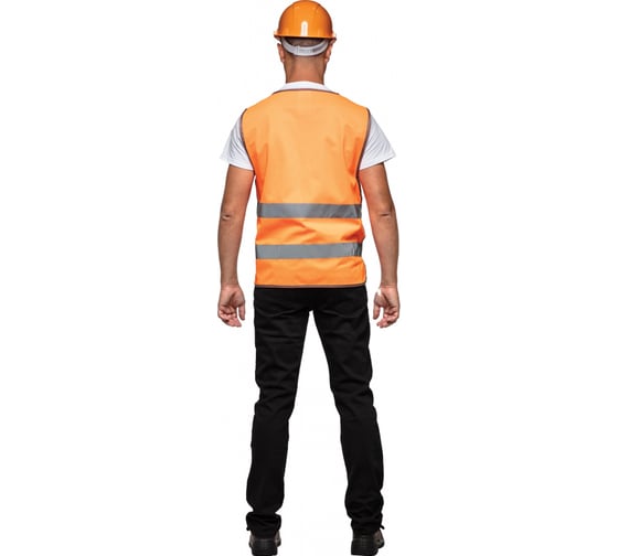 Сигнальный жилет ООО Комус Тип 5Т, оранжевый, р. L-XL/48-54 202678