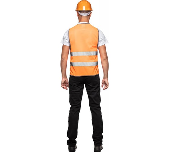 Сигнальный жилет ООО Комус Тип 1Е, оранжевый, р. L-XL/48-54 364784