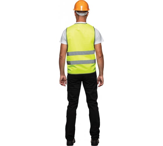 Сигнальный жилет ООО Комус Тип 1Е, лимонный, р. L-XL/48-54 364782