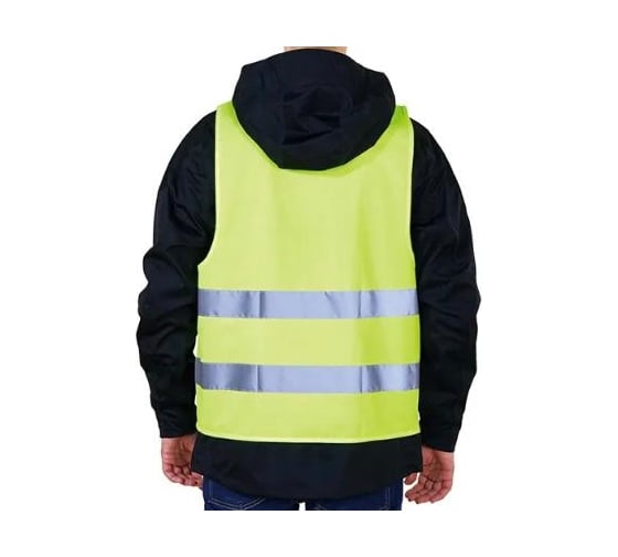 Сигнальный жилет ООО Комус тип 2, 2 класс, лимонный, р.l-xl/48-54 1764713