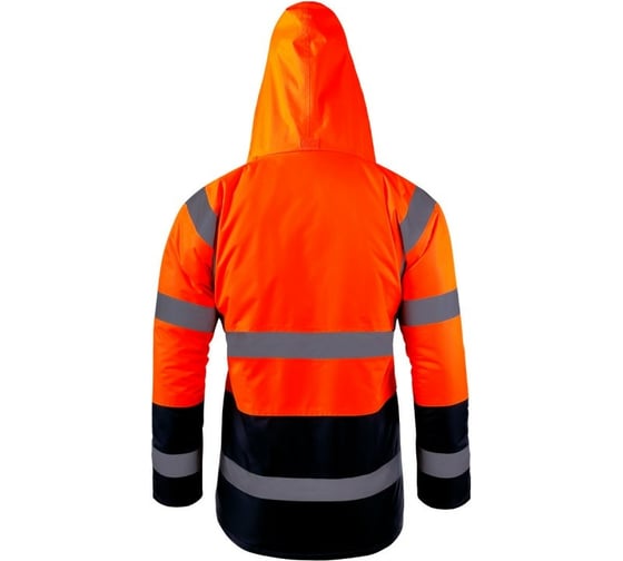 Утепленная сигнальная куртка LAHTI PRO оранжевая, р. 3XL L4090606